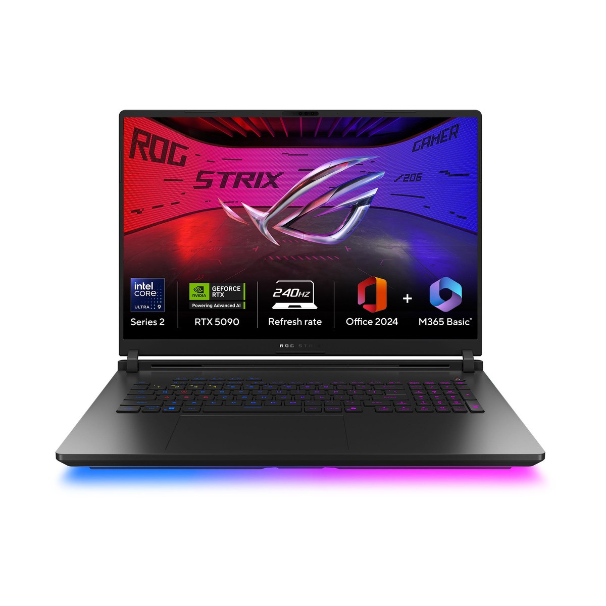 Asus ROG Strix SCAR 18 (2026) — RTX 5090 24GB · Intel Core Ultra 9 290HX Plus · 64GB RAM · 2TB SSD · 18" · FreeDOS