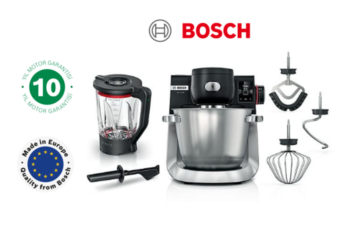 BOSCH MUMS6ZS17 Mutfak Şefi Siyah