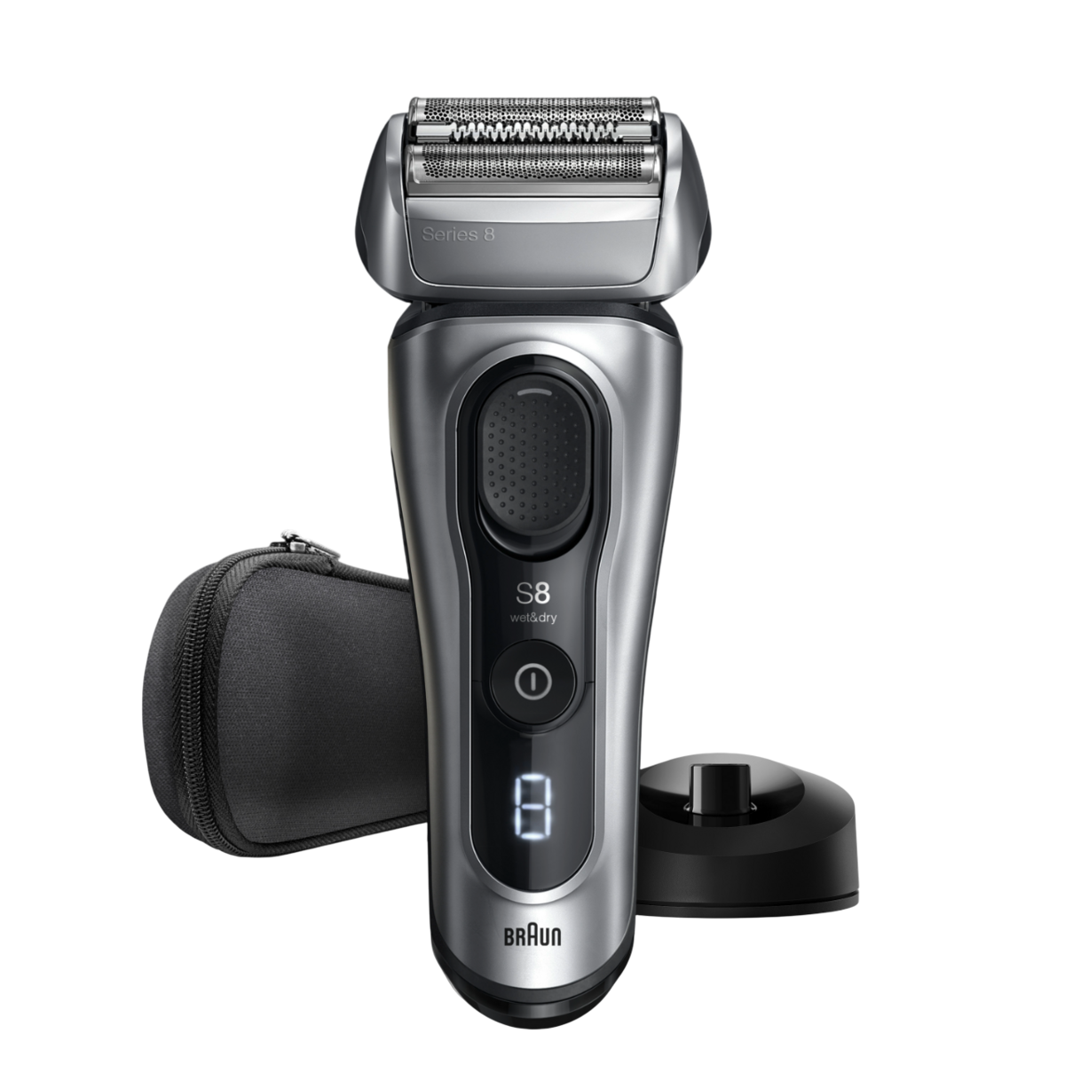 BRAUN 8617S Series 8 Elektrikli Islak ve Kuru Tıraş Makinesi