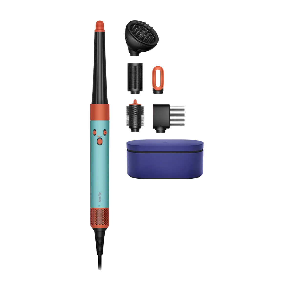 Dyson Airwrap i.d. Saç Şekillendirme ve Kurutma Seti - Kıvırcık+Bukleli, Seramik Patina Topaz