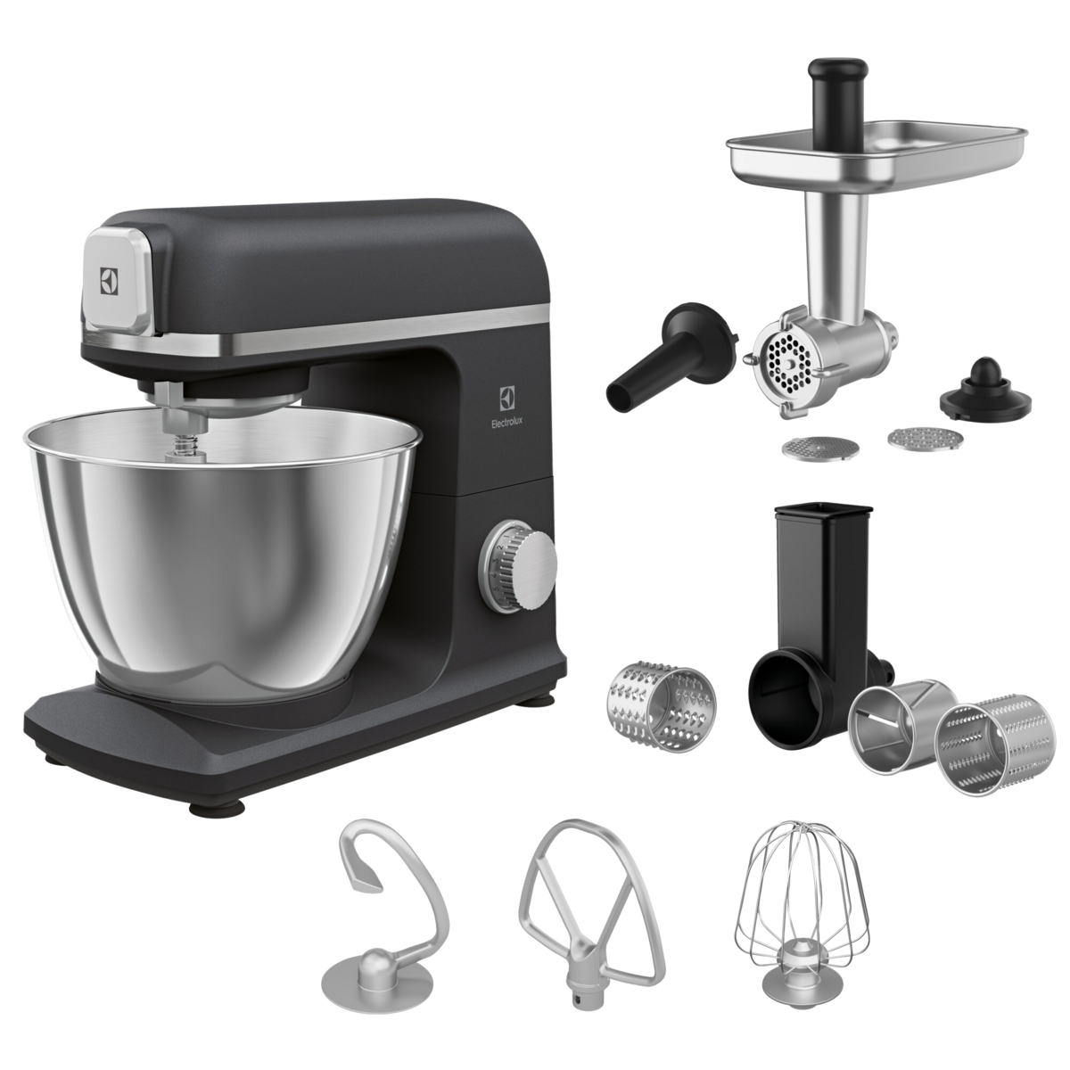 ELECTROLUX E5KM1-6GBP 1200W Mutfak Şefi Siyah İnci