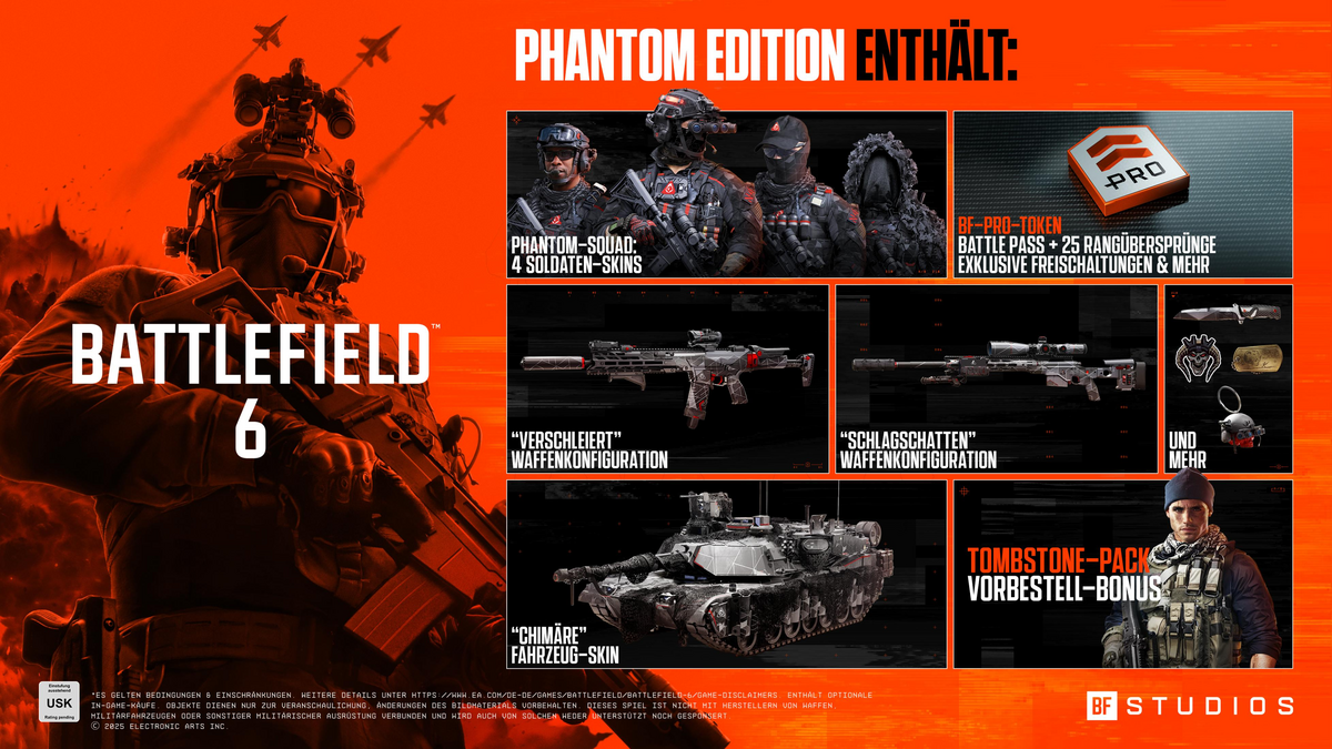 ELECTRONIC ARTS Battlefield 6 Phantom Edition PlayStation 5