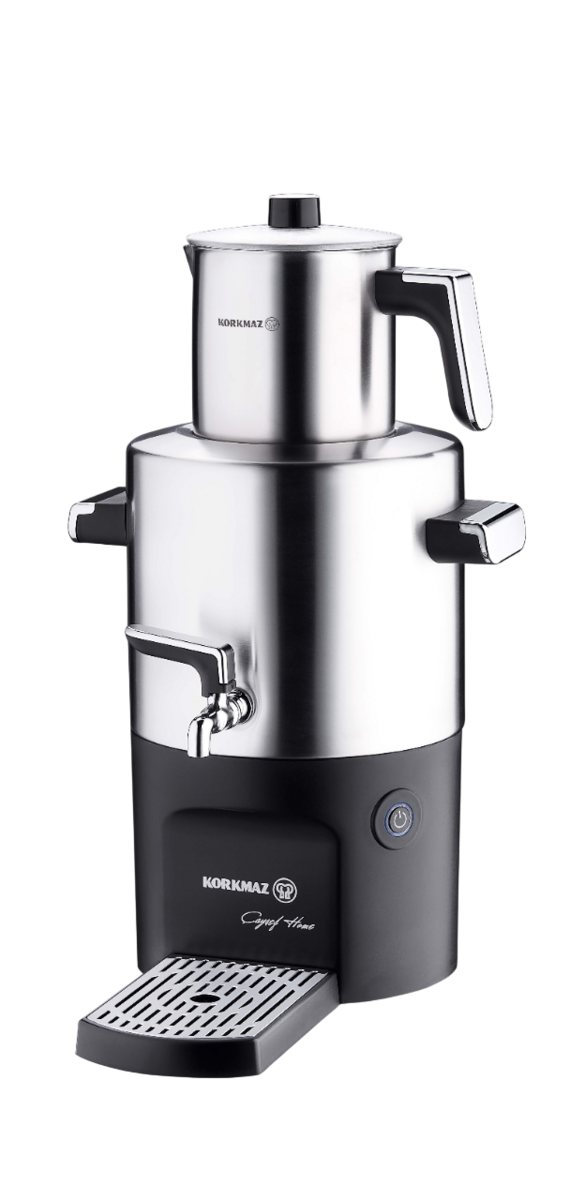 KORKMAZ A844 Çayşef Home Semaver Inox/Satin