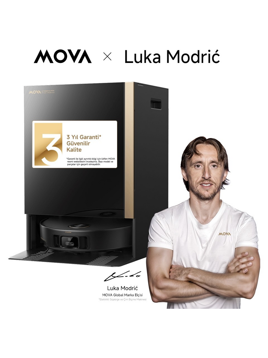 MOVA Mobius 60 İstasyonlu Robot Süpürge