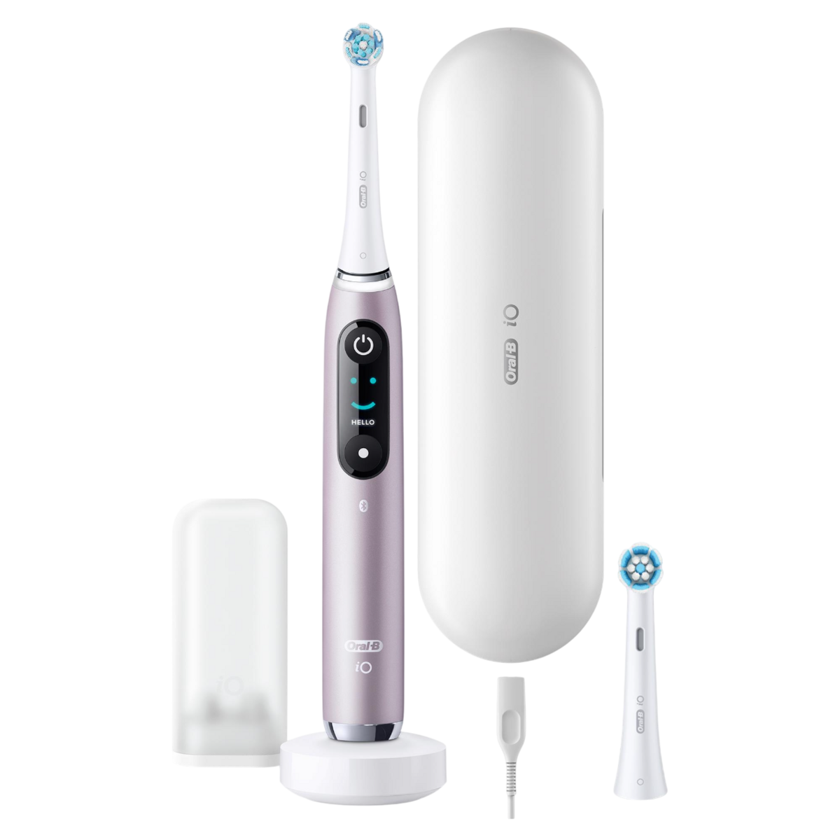 ORAL B iO 9 Serisi Şarjlı Diş Fırçası Pembe + Seyahat Kabı