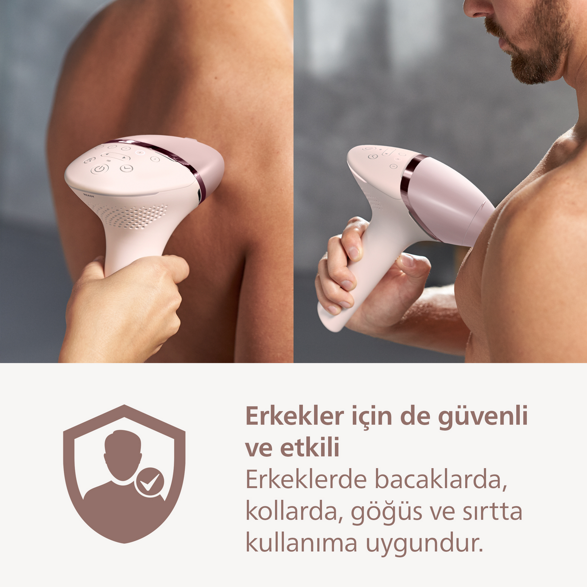 PHILIPS Lumea 9900 Serisi BRI951/03 IPL Tüy Alma, SkinAI, Vücut, Yüz, Koltuk altı, Bikini, 4 Başlık, Çanta