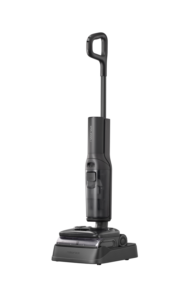 ROBOROCK F25 Steam Islak Kuru Şarjlı Dikey Süpürge Siyah