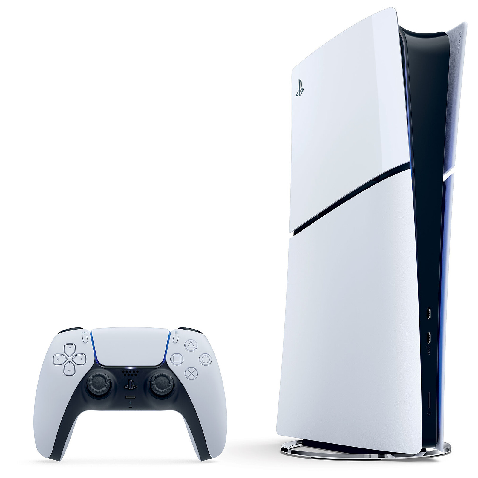 SONY Playstation 5 Slim Digital Edition 2 Kol (İthalatçı Garantili) Oyun Konsolu Beyaz